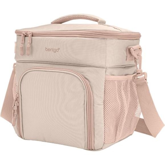 Deluxe Insulated Multimeal Bag - Lunch Box Bag,Holds 5 Meals, Premium Insulation - Picture 1 of 8